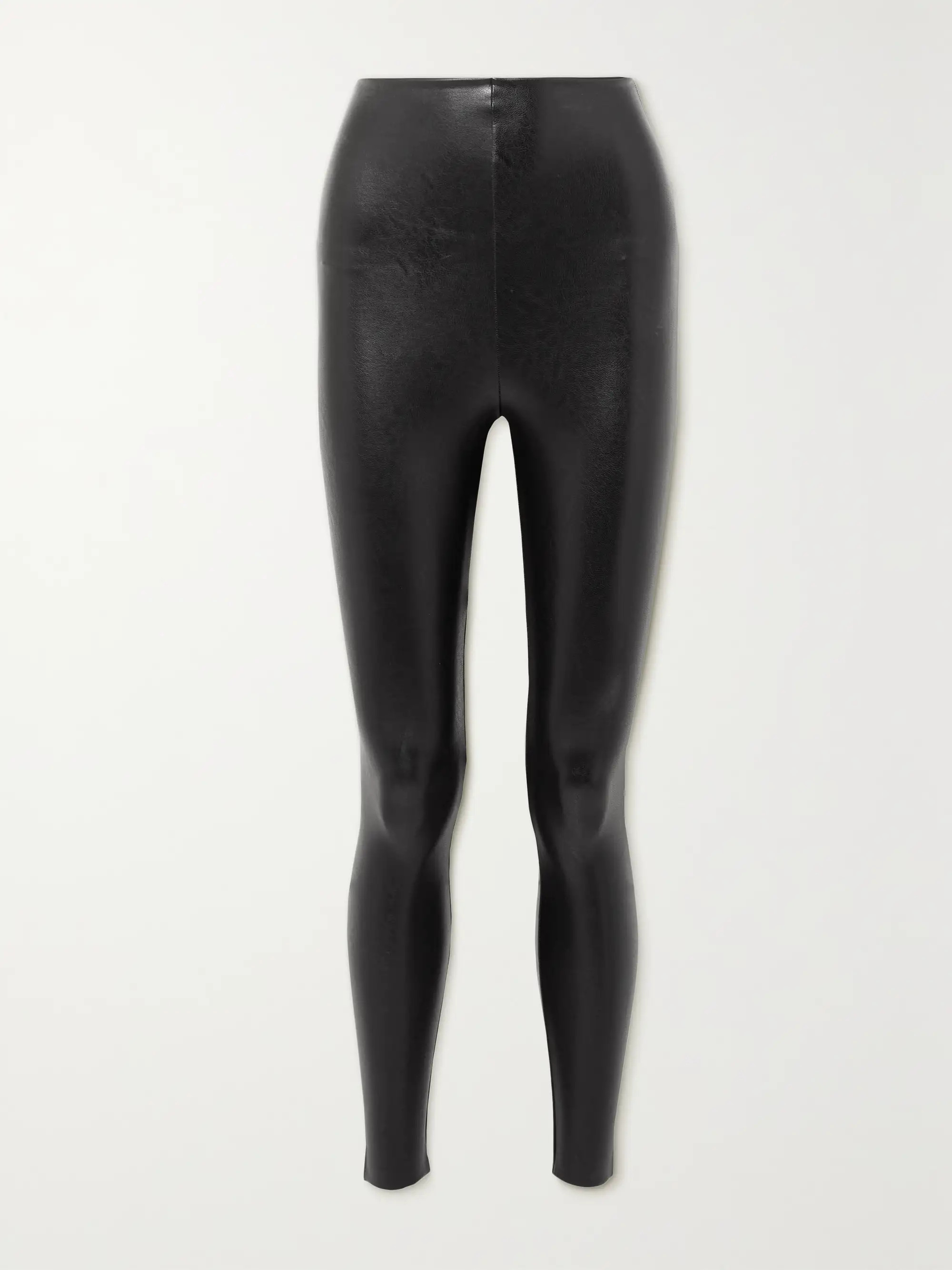 COMMANDOFaux stretch-leather leggings | NET-A-PORTER (US)