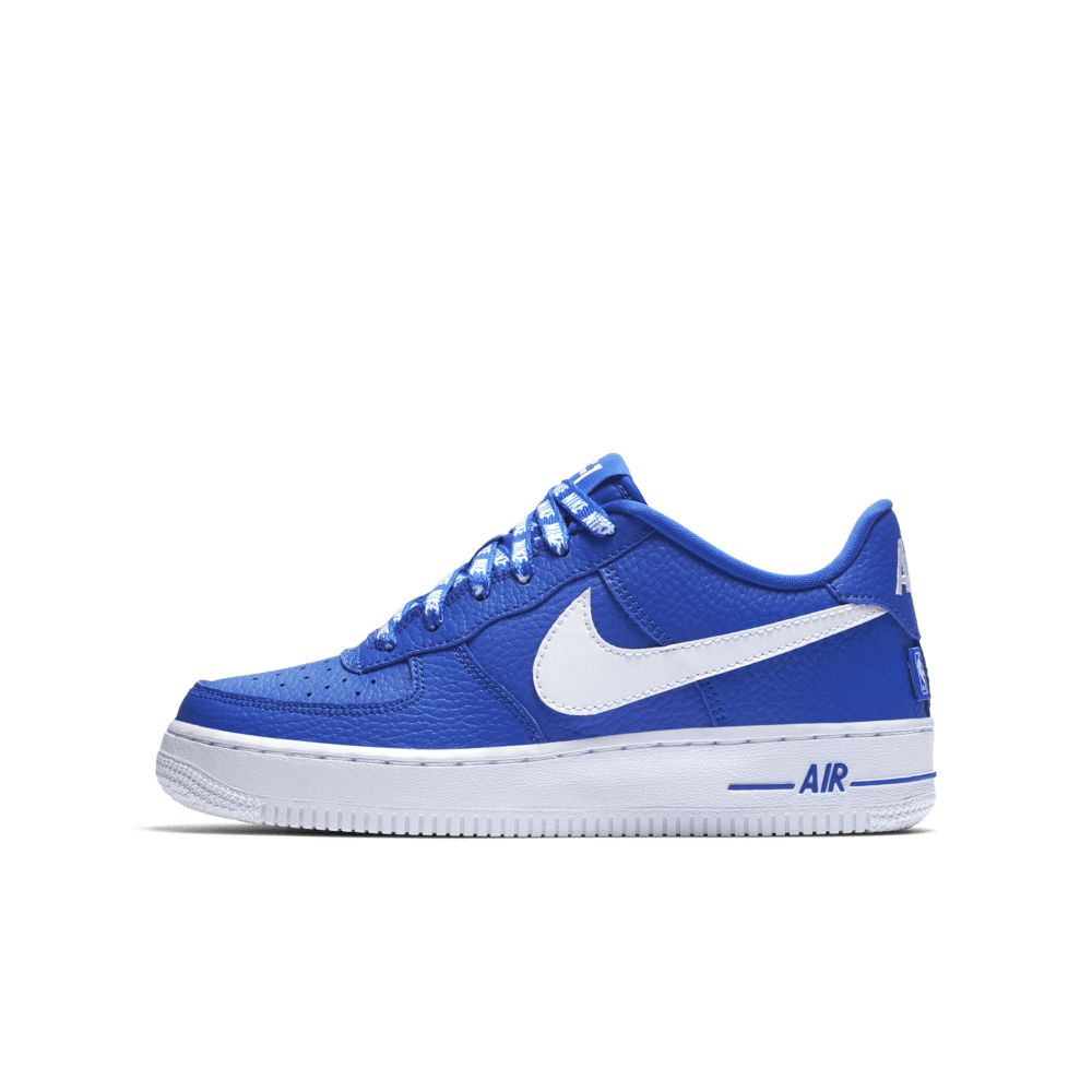 Nike Air Force 1 LV8 NBA Big Kids' Shoe Size 3.5Y (Blue) - Clearance Sale | Nike (US)