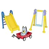 Bluey Park Playset 2.5" Figure, Wagon, Swing Set, and Slide | Amazon (US)