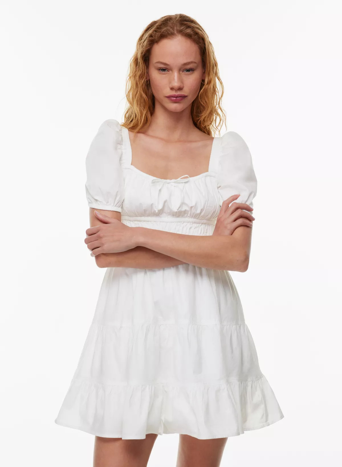 MARTINE POPLIN SHORTSLEEVE DRESS | Aritzia