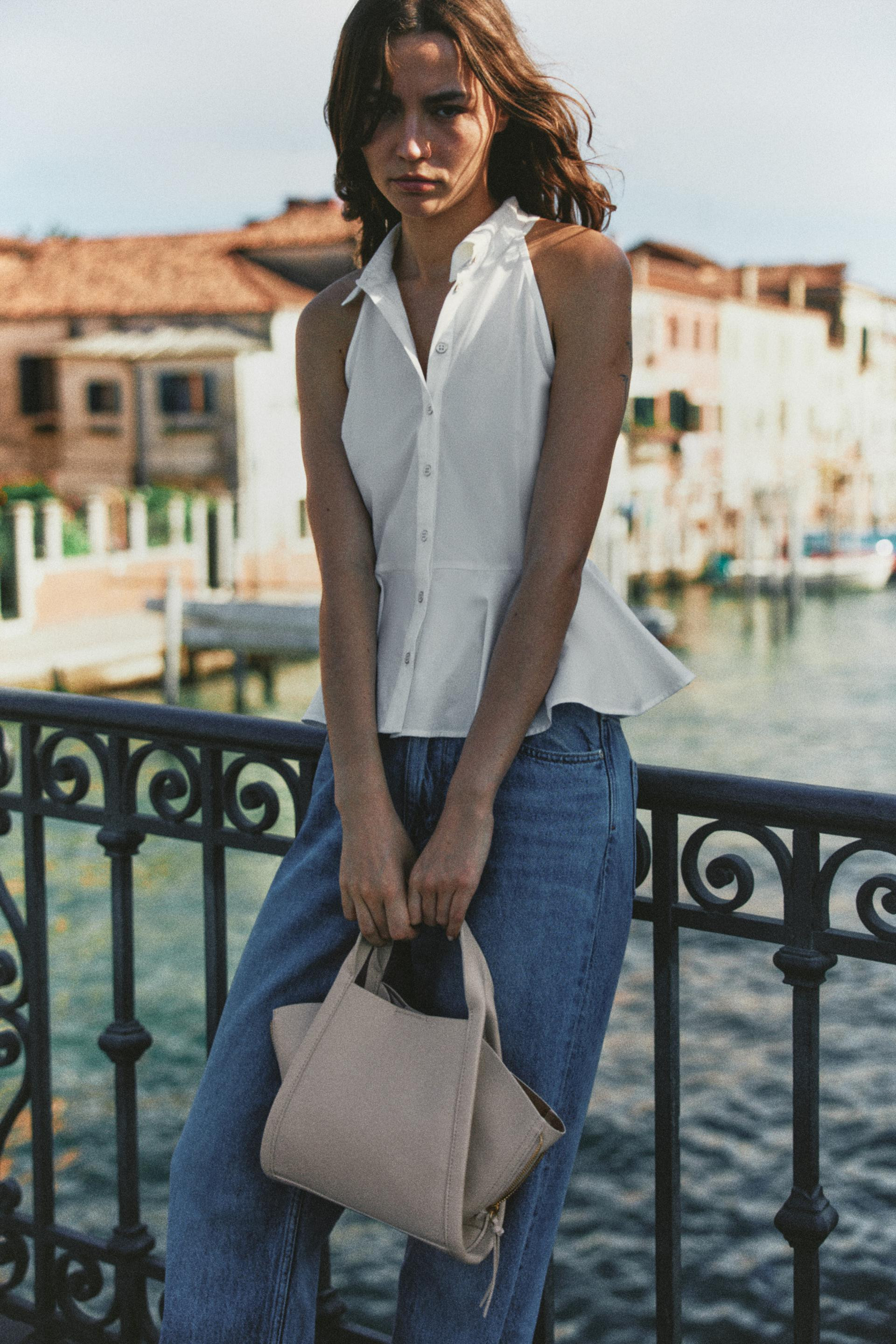Zara - City Crossbody Bag - Ecru - One Size Only - Woman | Zara US