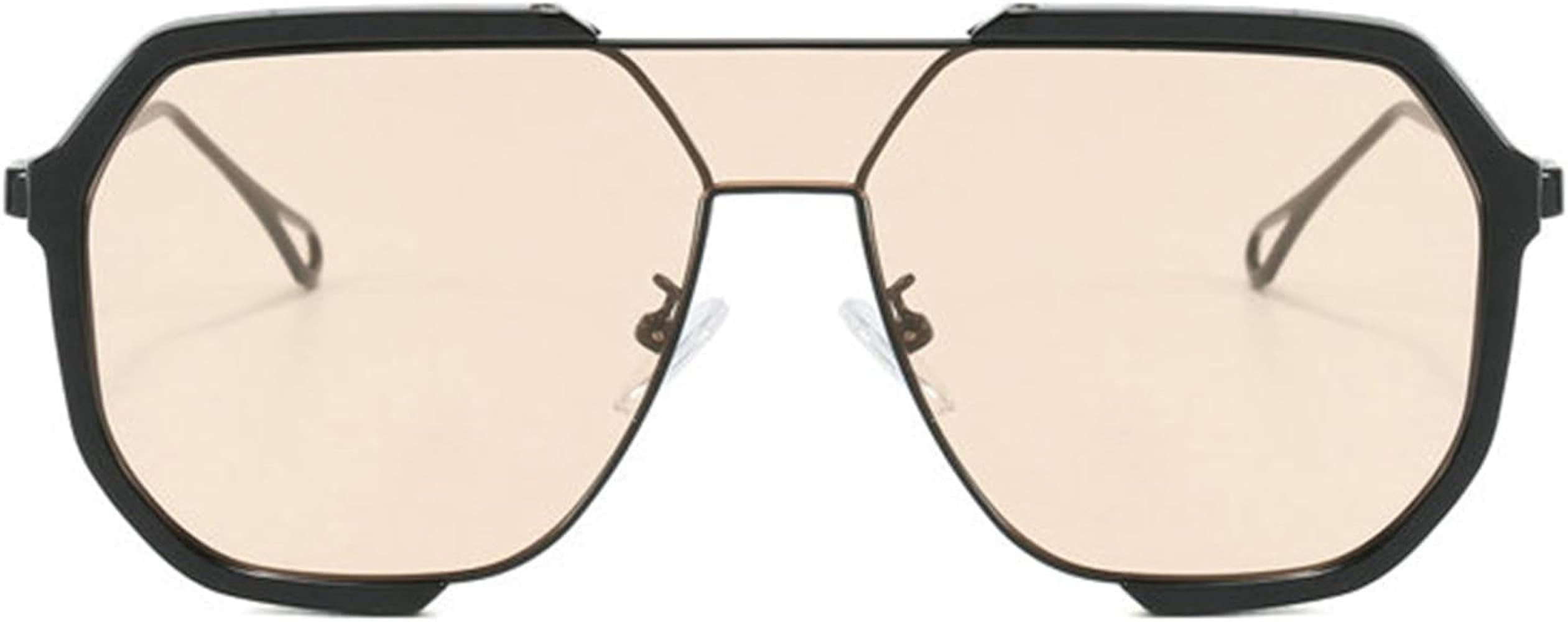 willochra Fashion Oversized Square Women Sunglasses Vintage Punk Men Outdoor Eyewear Shades UV400 | Amazon (US)