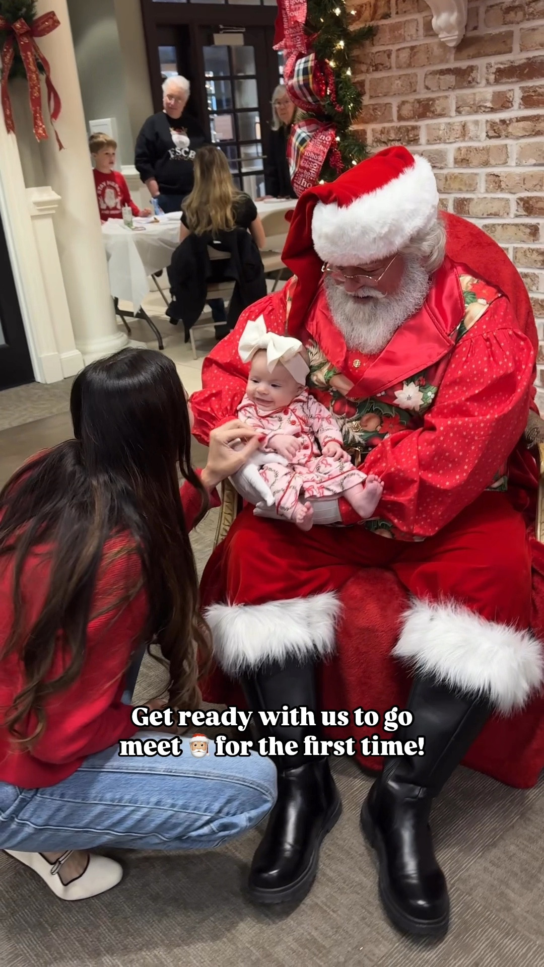 Get ready with us to meet Santa for the first time! 

#LTKWatchNow #LTKHoliday #LTKBaby
