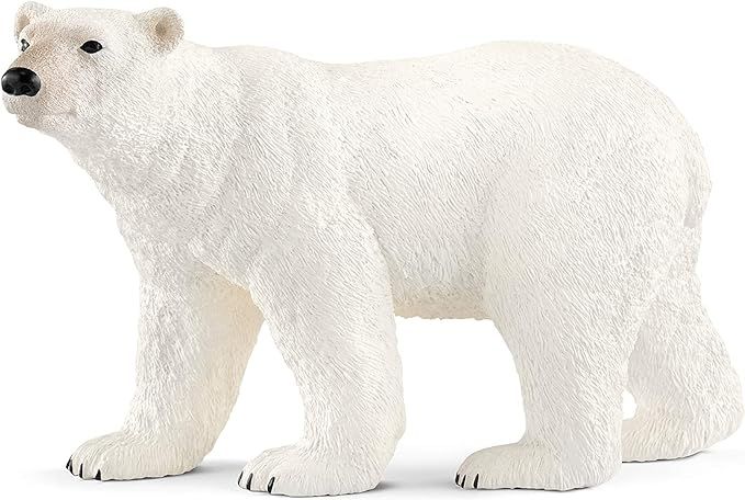 Schleich Wild Life, Animal Figurine, Animal Toys for Boys and Girls 3-8 Years Old, Polar Bear, Ag... | Amazon (US)