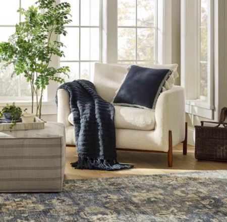 New Studio McGee fall collection at Target! Shop accent chair, blue throw pillows, throw blanket, fig tree, ottoman, more home decor accessories. Free shipping. Shop your favorites soon!

#LTKHome #LTKFindsUnder50