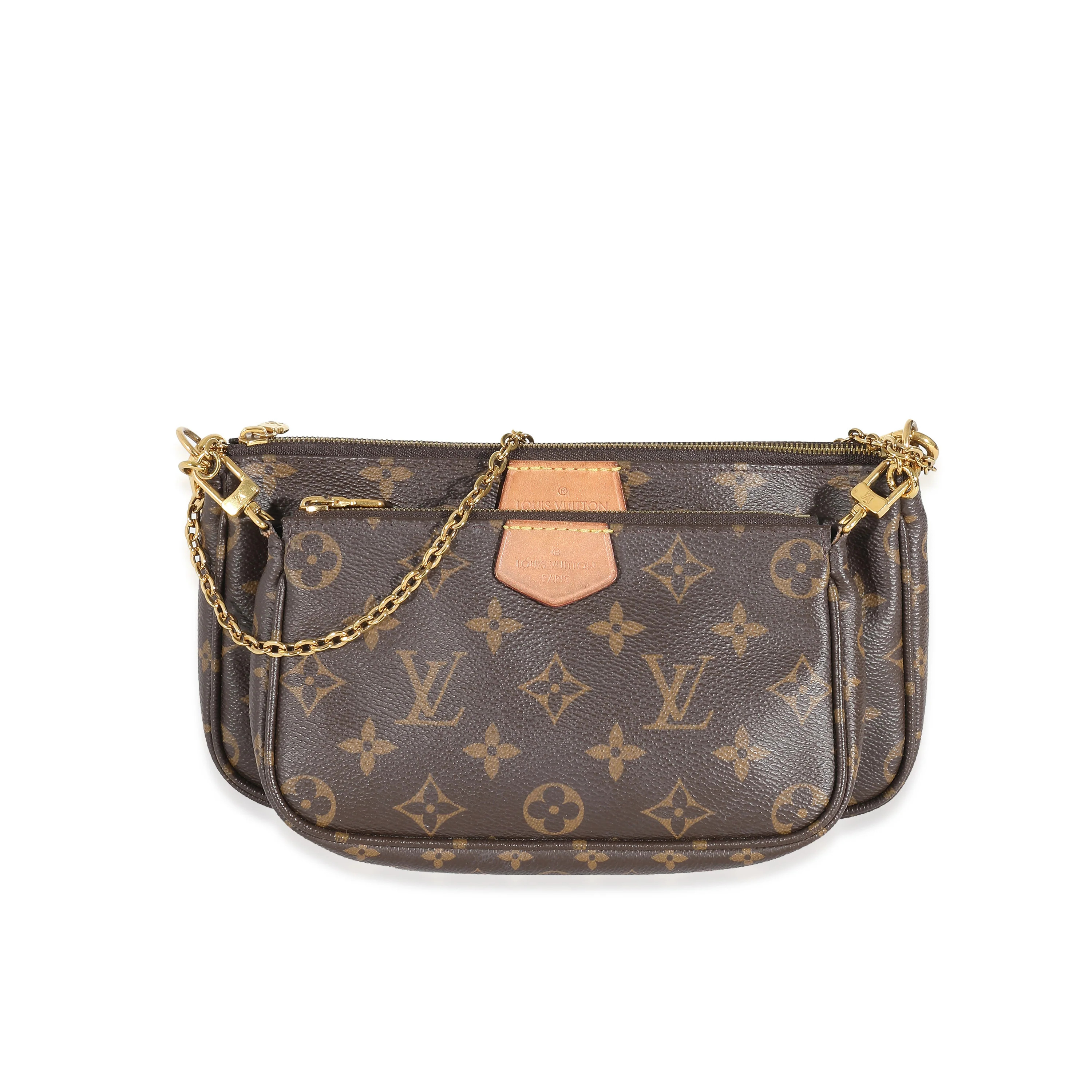 Louis Vuitton Khaki Monogram Canvas Multi Pochette | myGemma