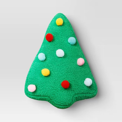 Shaped Christmas Tree Novelty Throw Pillow - Wondershop™ | Target