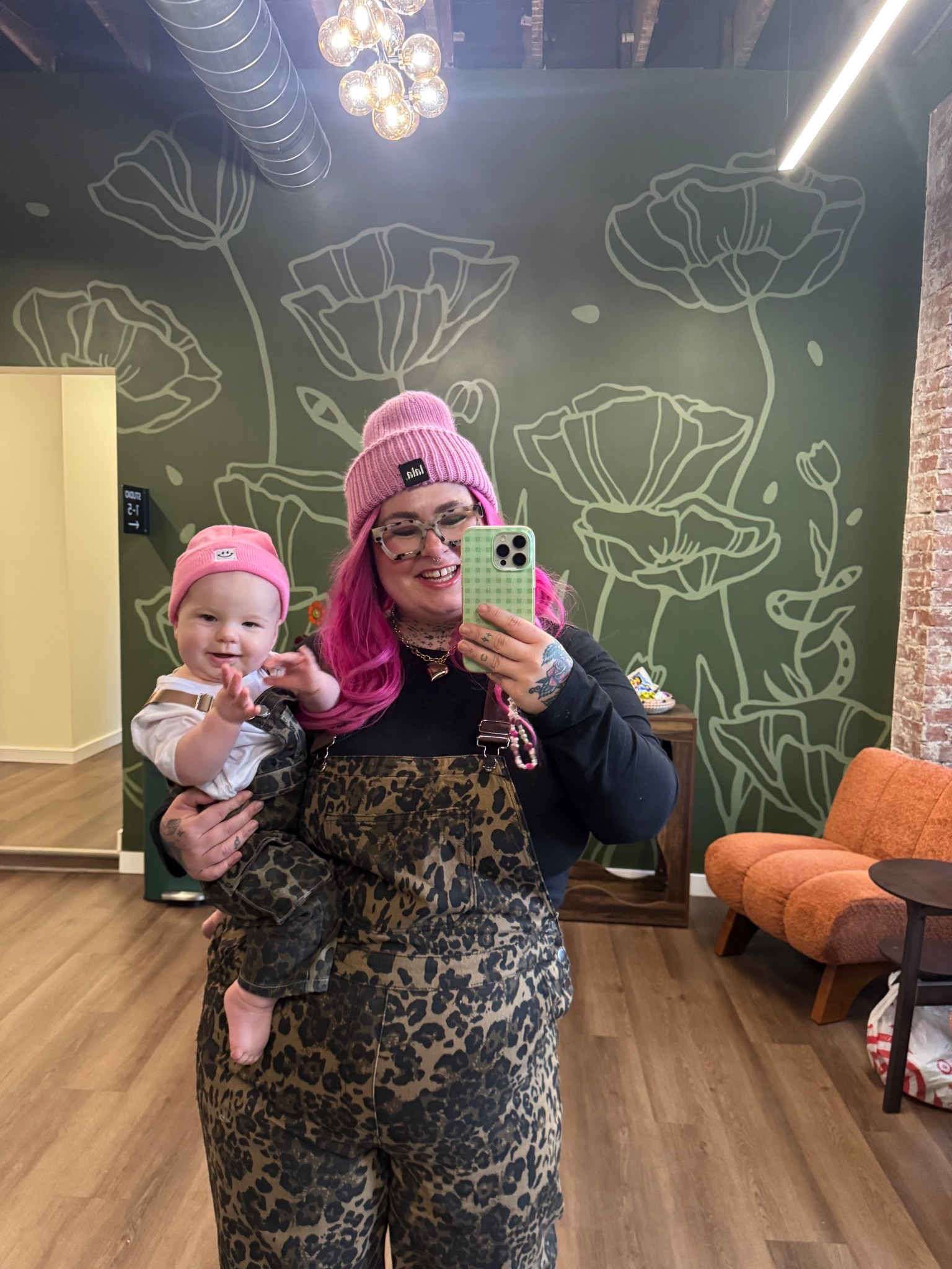 Matching with baby girl 🥰 my beanie is from @dressedinlala

#LTKPlusSize #LTKBaby
