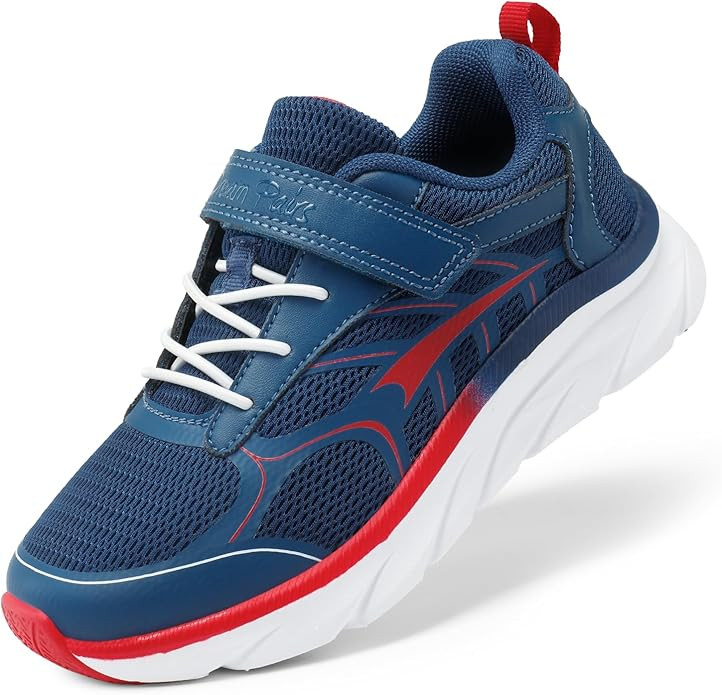 DREAM PAIRS Boys Girls Sneakers Kids Tennis Running Shoes EZ-ONs EZ-Plays Athletic Sport Gym Ligh... | Amazon (US)