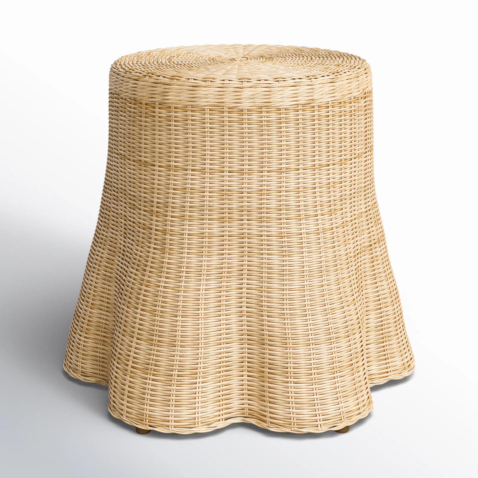 Birch Lane™ Cabo Woven Rattan End Table | Wayfair | Wayfair North America