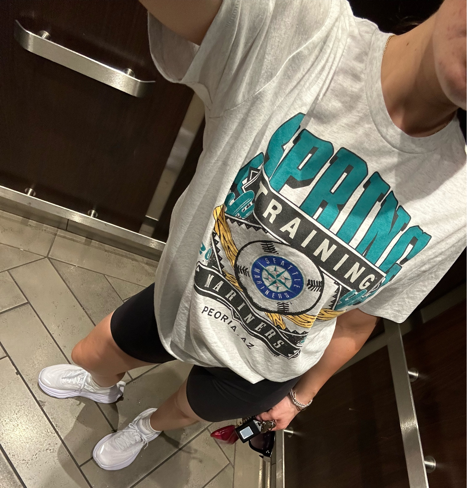 Baseball tee’s for games!! 💙

The Homage t shirts (linked as the “exact ” section) are the SOFTEST shirts I have ever worn!!!

My exact shirt is only at the Mariners spring training facility in Peoria, AZ! 