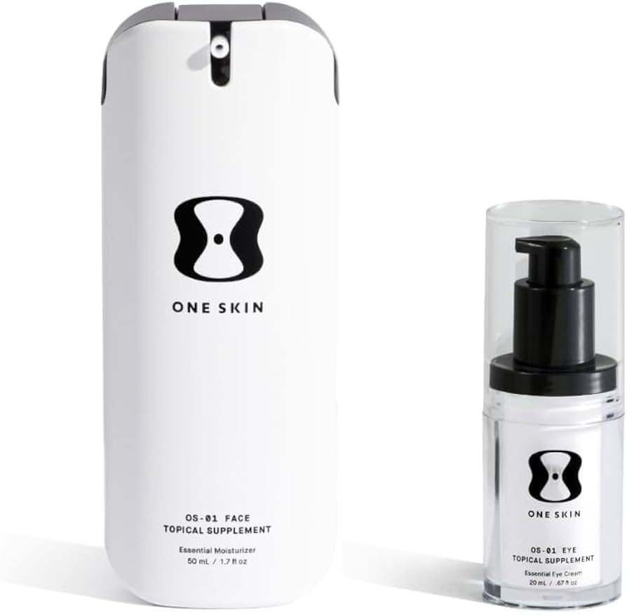 oneskin FACE & EYE OS-01 Peptide Topical Supplement | Skin Longevity Age Reversal Moisturizer and... | Amazon (US)