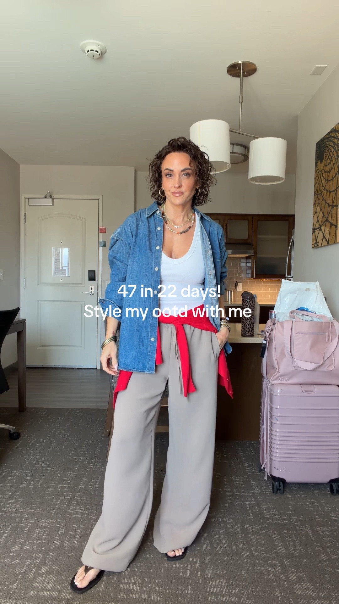 @Aritzia denim shirt size and lodge pants size S, @abercrombie bra free tank size M

#LTKootd #LTKgrwm #LTKdayinmylife
