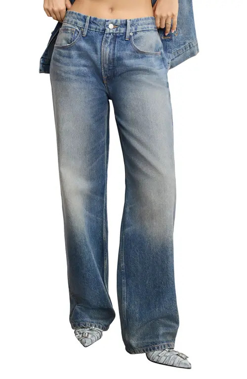 Good American Good '90s Relaxed Jeans in Indigo927 at Nordstrom, Size 6 | Nordstrom