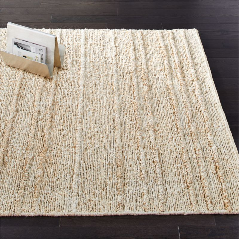 Winged Soumak Stripe Area Rug | CB2 | CB2