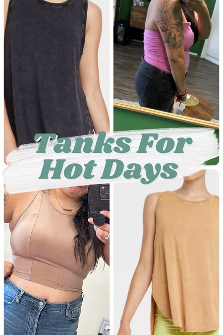 Tanks are my staple in this hot weather. These are some of my favorite tank tops and cuts for a cozy fit. 

#LTKcurves #LTKSeasonal #LTKfitness