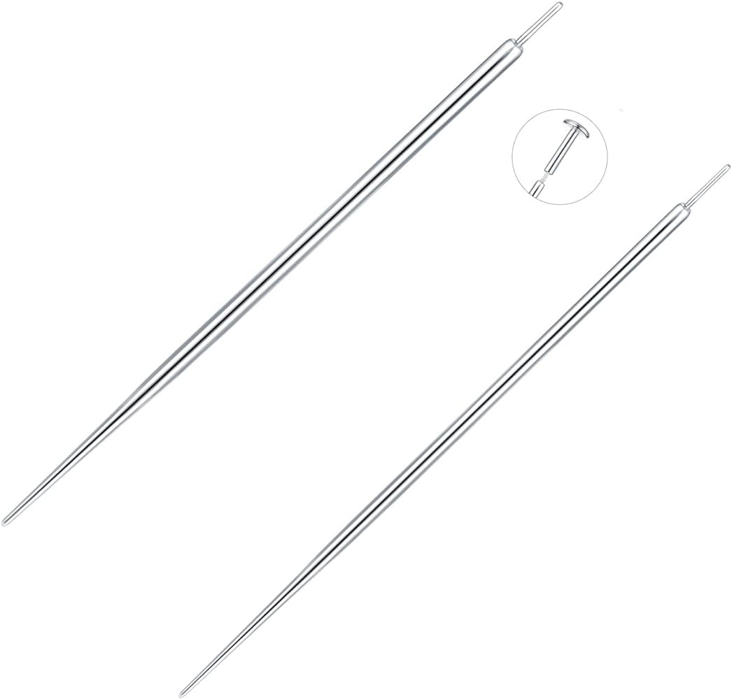 Aumeo G23 Titanium Threadless Piercing Taper 14G 16G 18G Piercing Insertion Pin Taper for Nose Li... | Amazon (US)