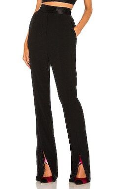 Lovers and Friends Yasmeen Trouser in Black from Revolve.com | Revolve Clothing (Global)