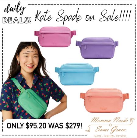 How fun are the colors of these Kate Spade belt bags 😍 I’m obsessed! 

On sale for under $100!

#LTKSeasonal #LTKFindsUnder100 #LTKItBag