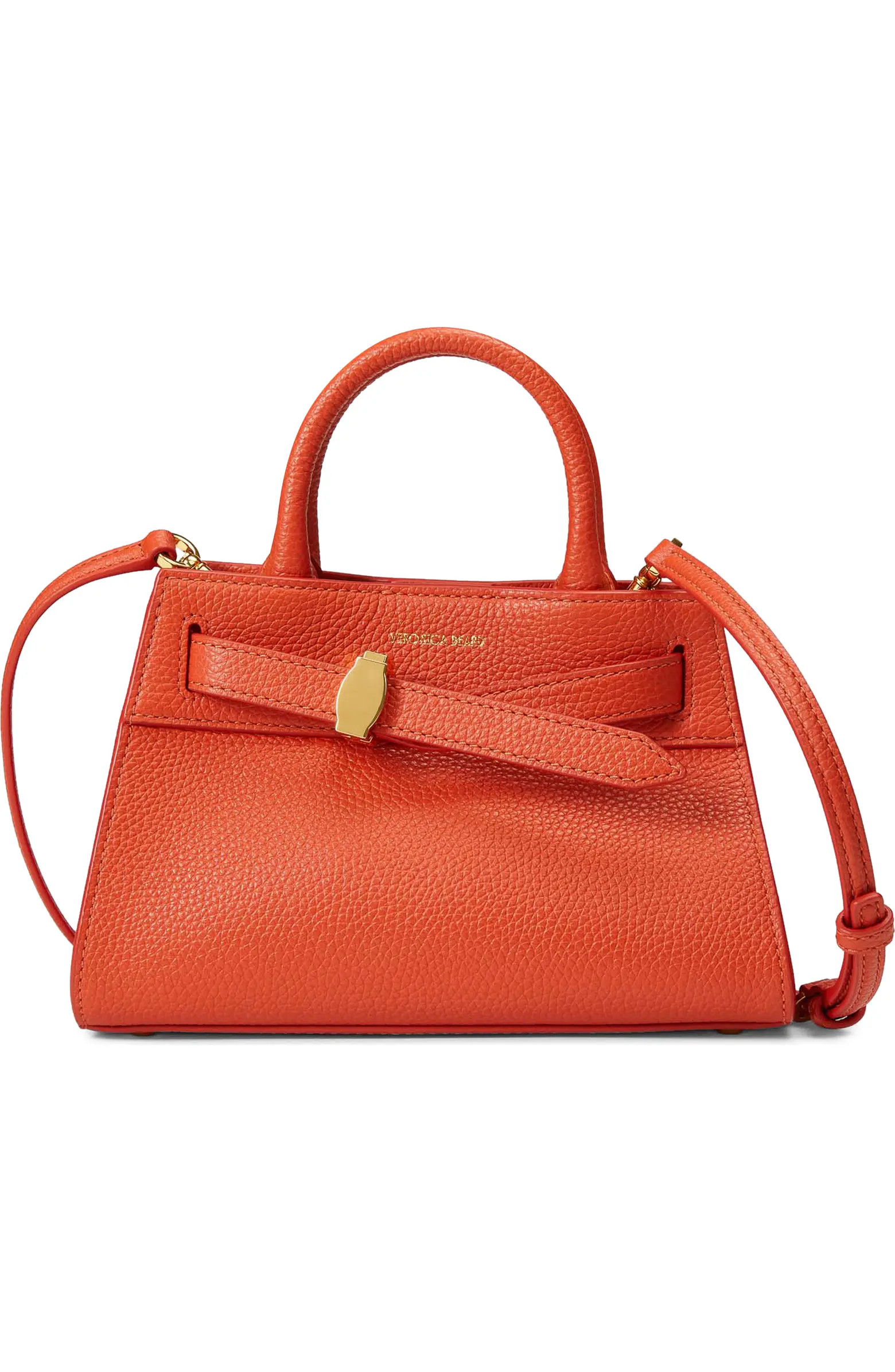 Veronica Beard Mini Dash Leather Top Handle Bag | Nordstrom | Nordstrom