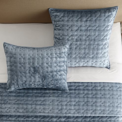 Margot Velvet Quilted Pillow Cover | Ballard Designs, Inc.