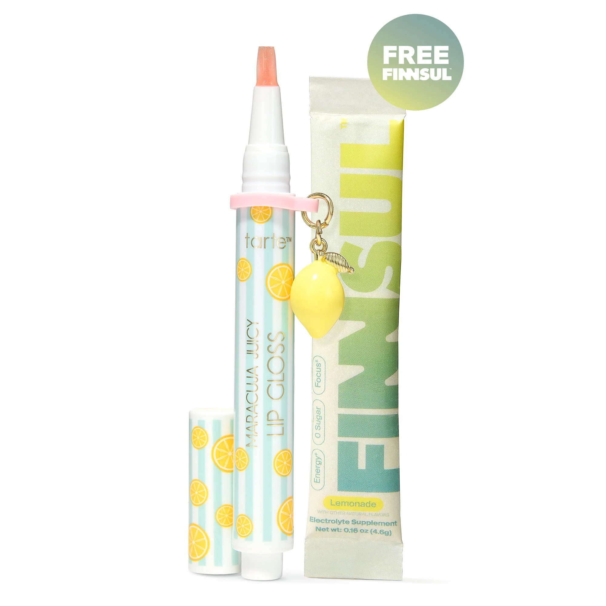 tarte x FINNSUL lip & sip set - lemonade | tarte cosmetics (Global)