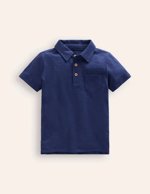 Slubbed-Jersey Polo Shirt | Boden (US)