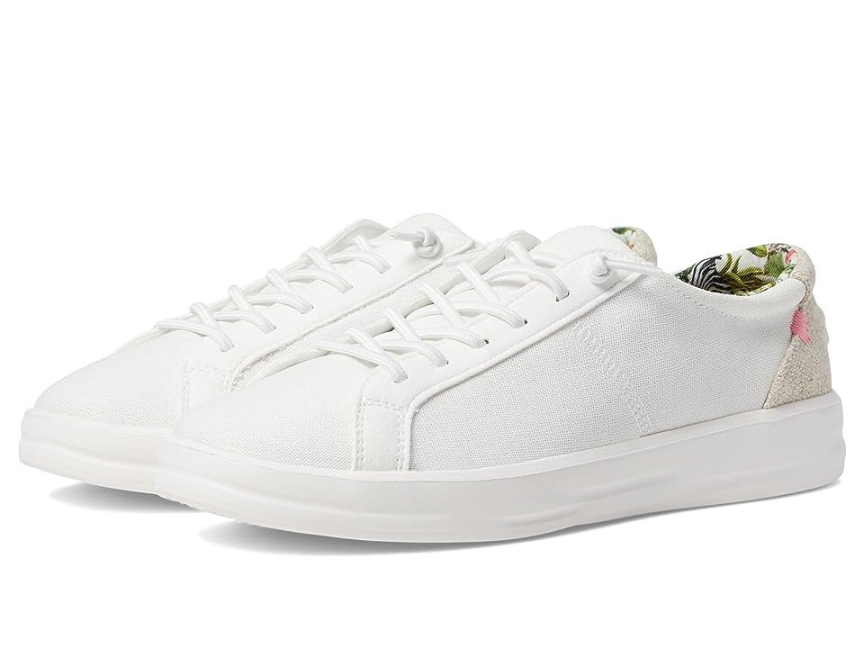 Hey Dude Karina Women's Shoes Natural Coconut White : 6 M, Fabric | Zappos