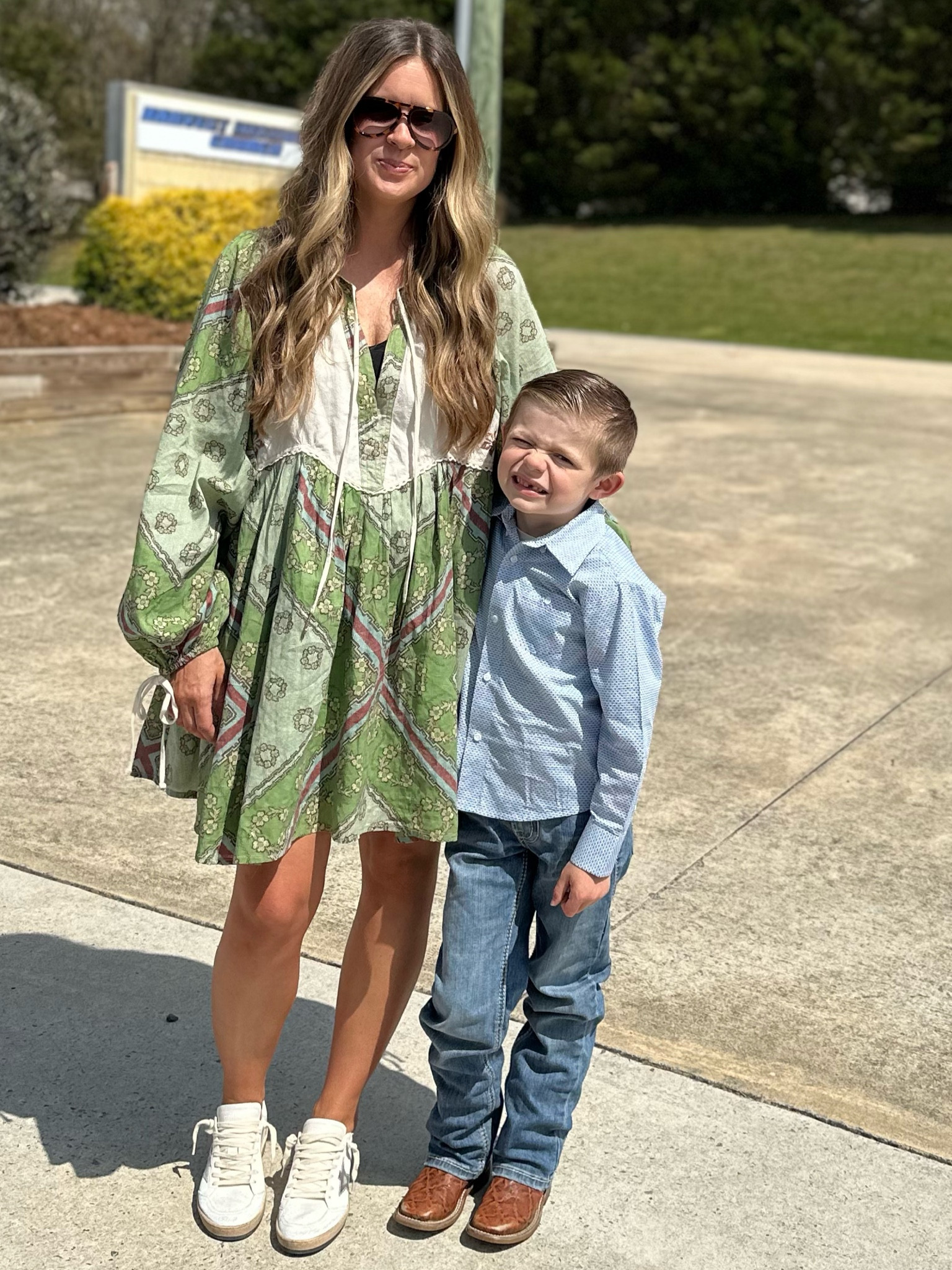 Sweetest spring dress. 🌸
Favorite new shoe splurge 🙌🏻
(Wearing a medium in dress for extra length.)

#LTKstyletip #LTKshoecrush #LTKGiftGuide