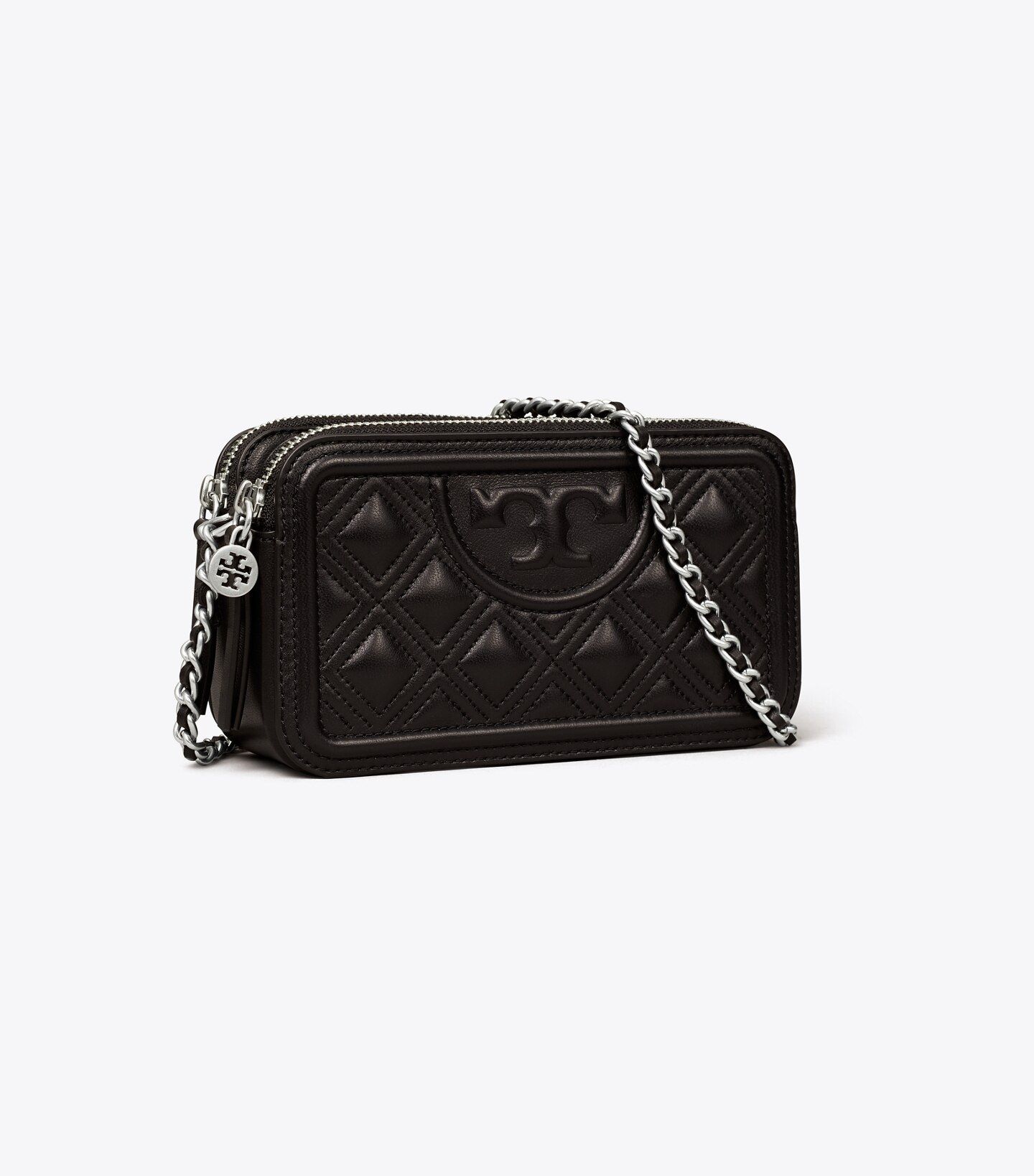 Fleming Double-Zip Mini Bag: Women's Designer Crossbody Bags | Tory Burch | Tory Burch (US)