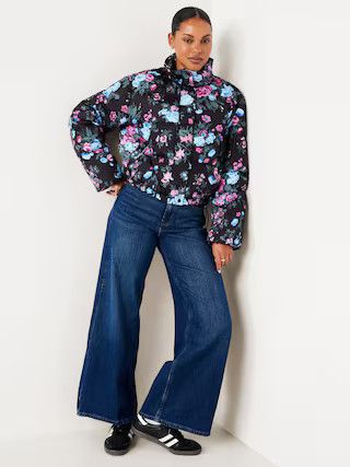 Water-Resistant Printed Puffer Jacket | Old Navy (US)