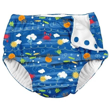 i play Unisex Reusable Absorbent Baby Swim Diapers - Swimming Suit Bottom No Other Diaper Necessary  | Walmart (US)