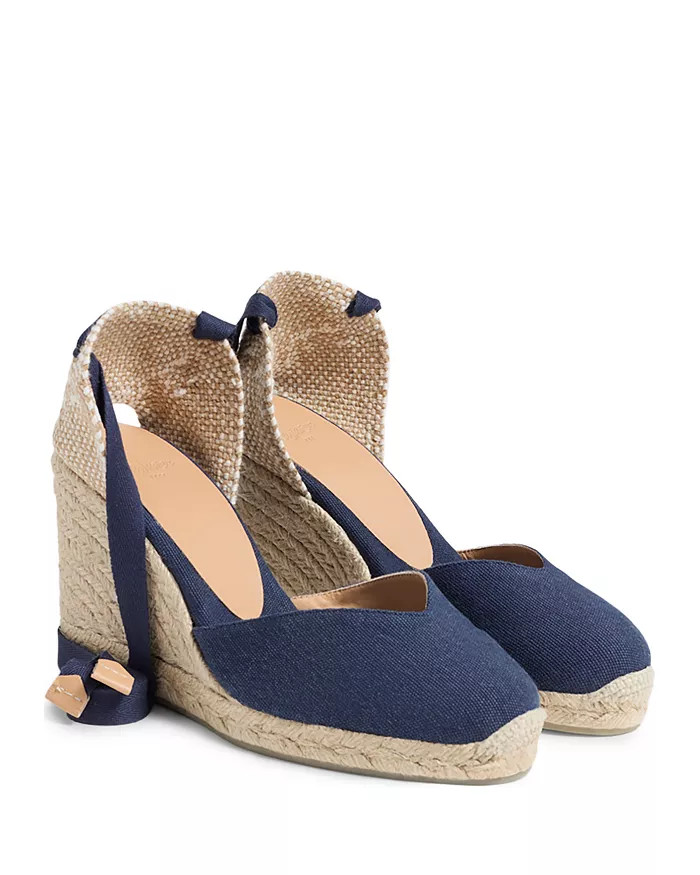 Casta&ntilde;er Women's Chiara Almond Toe Espadrille Wedge Platform d'Orsay Pumps Shoes - Bloomin... | Bloomingdale's (US)
