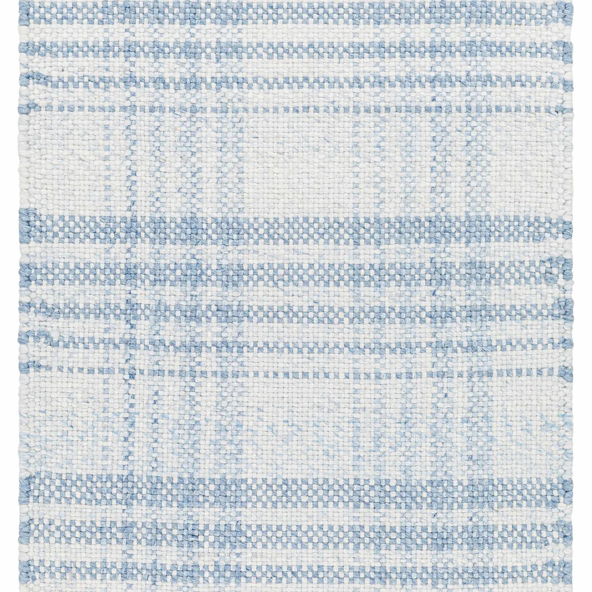 Inara Blue Plaid Area Rug | Boutique Rugs
