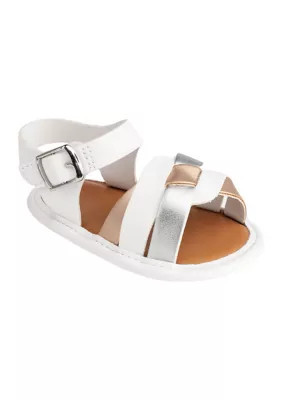 Crown & Ivy Baby Girls Jana Sandals | Belk