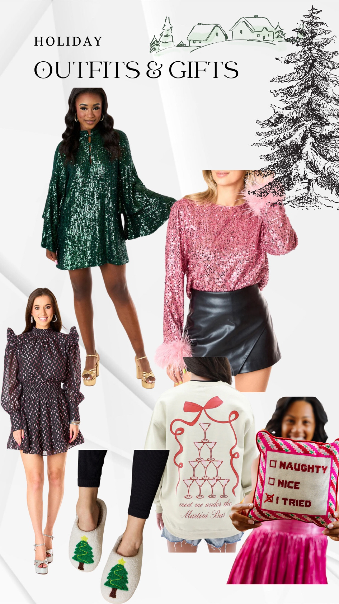Holiday outfits and gifts 

#LTKHoliday #LTKSeasonal #LTKGiftGuide