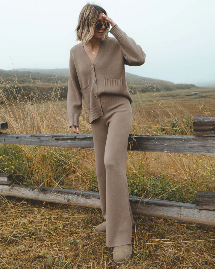 Splendid x @Cellajaneblog Wide Leg Sweater Pant | Splendid