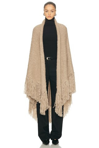 Gabriela Hearst Lauren Wrap in Beige | FWRD 