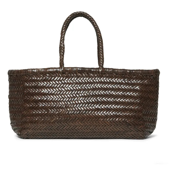 Triple Jump Large Basket | Brown | Smallable