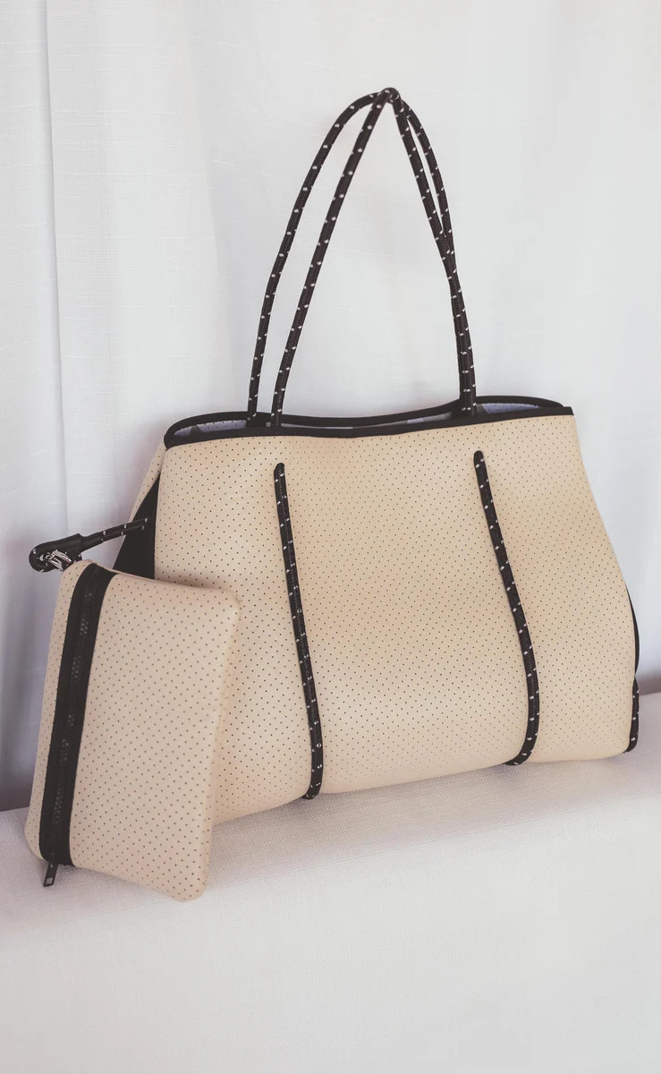 haute shore: greyson split tote | RIFFRAFF