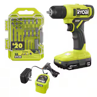 ONE+ 18V Cordless 3/8 in. Drill/Driver Kit with 1.5 Ah Battery, Charger, and Drill and Impact Dri... | The Home Depot
