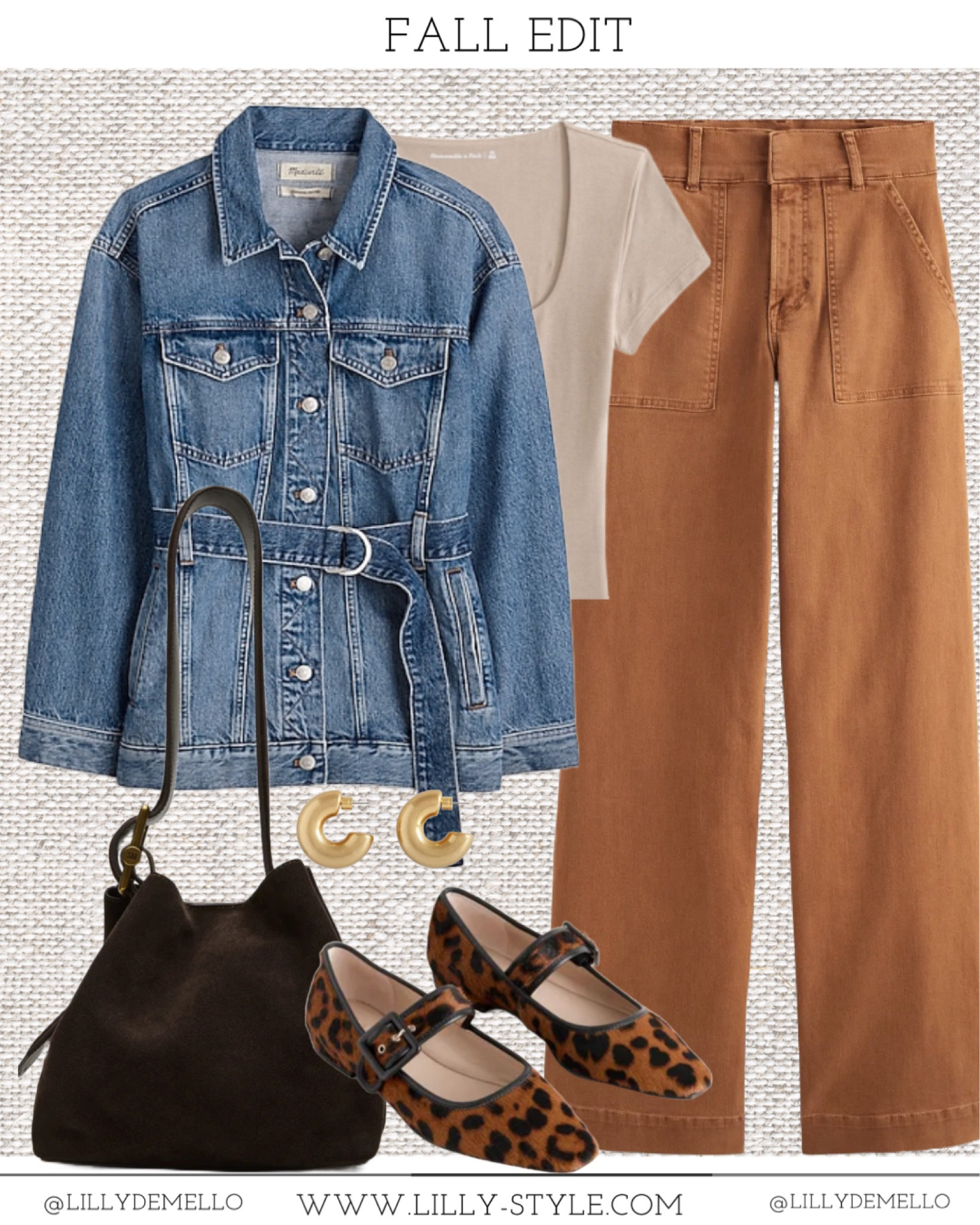 Laid back but make it chic outfit. Love these pants. The belt on the denim jacket is removable.  



#LTKFindsUnder100 #LTKFallSale #LTKSeasonal