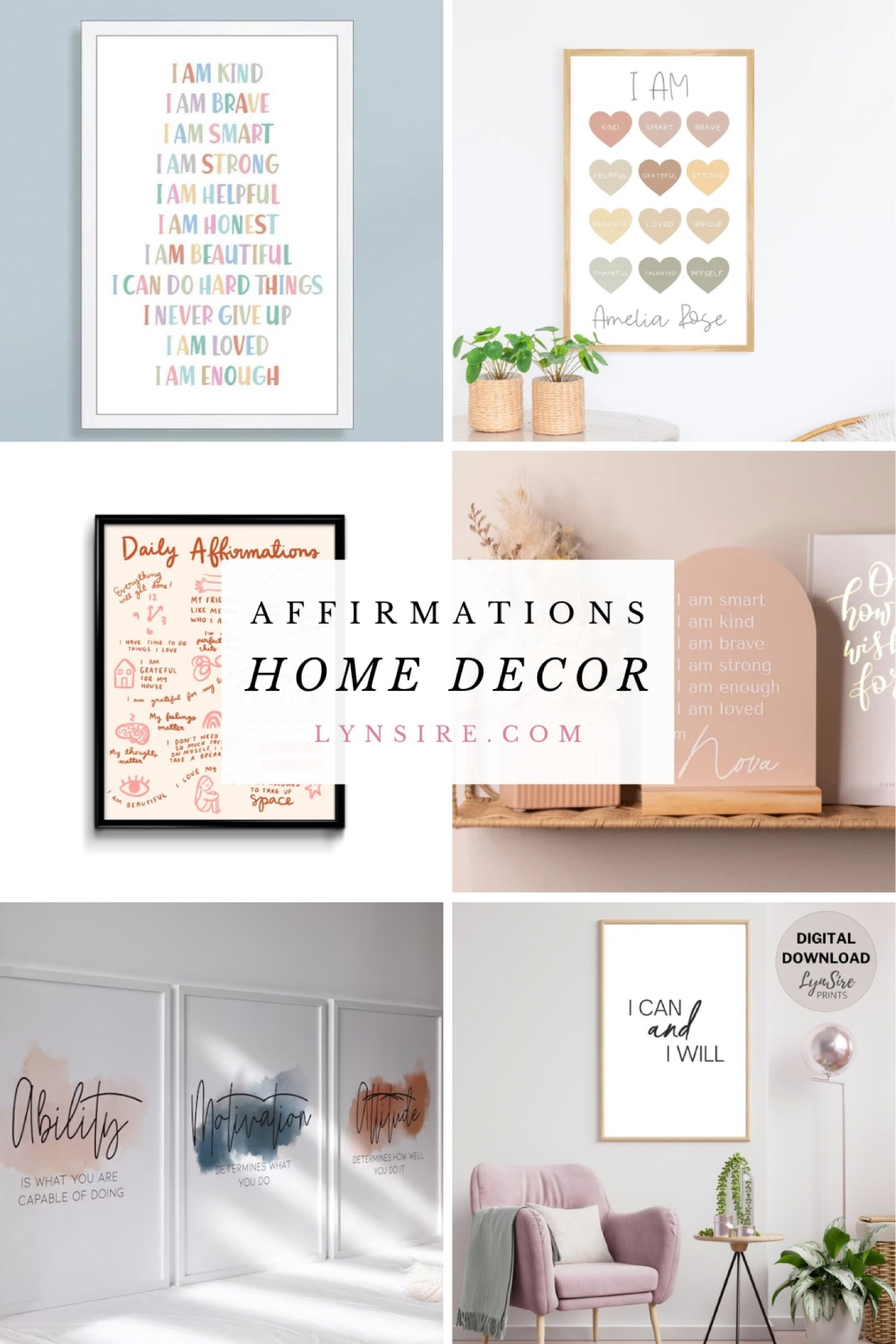 Cute affirmation home decor for a positive new year. Etsy finds 🏠

#LTKunder50 #LTKFind #LTKhome