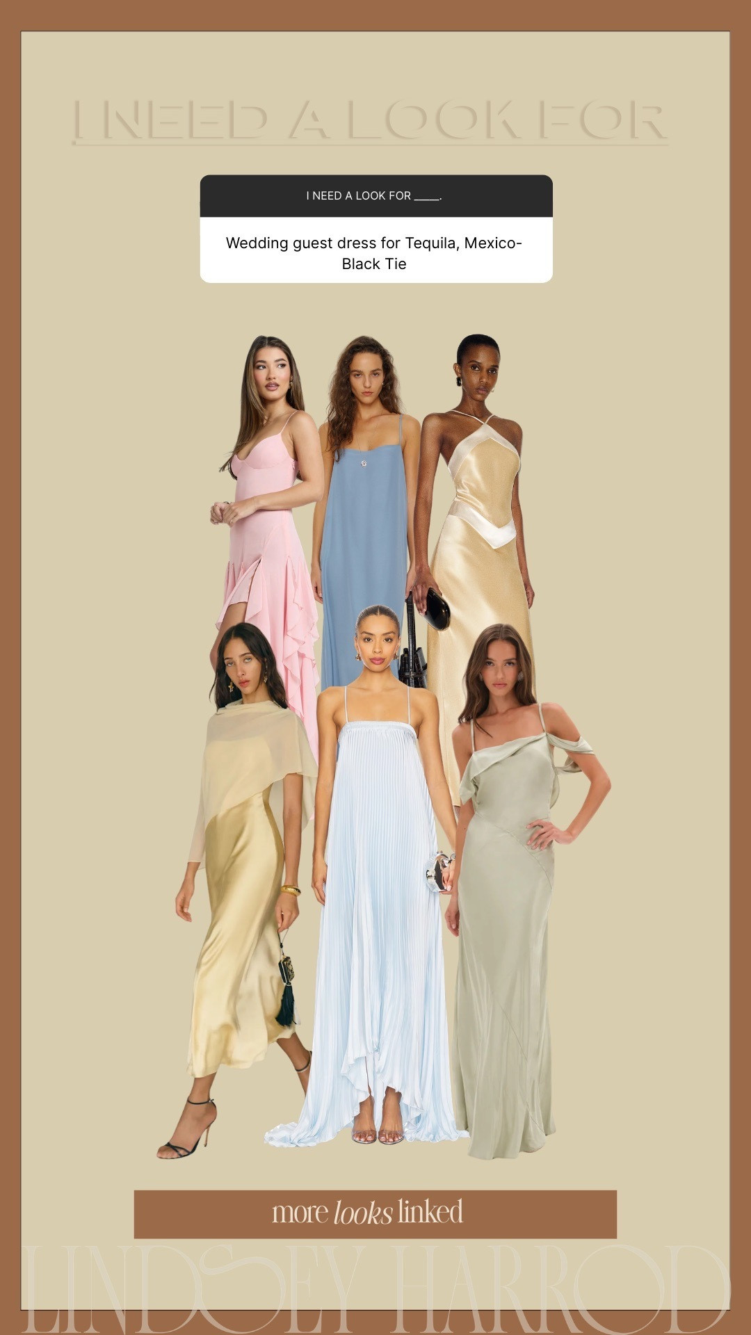 Black Tie wedding guest dress ideas for Tequila, Mexico. 

 #LTKgrwm #LTKTravel #LTKWedding