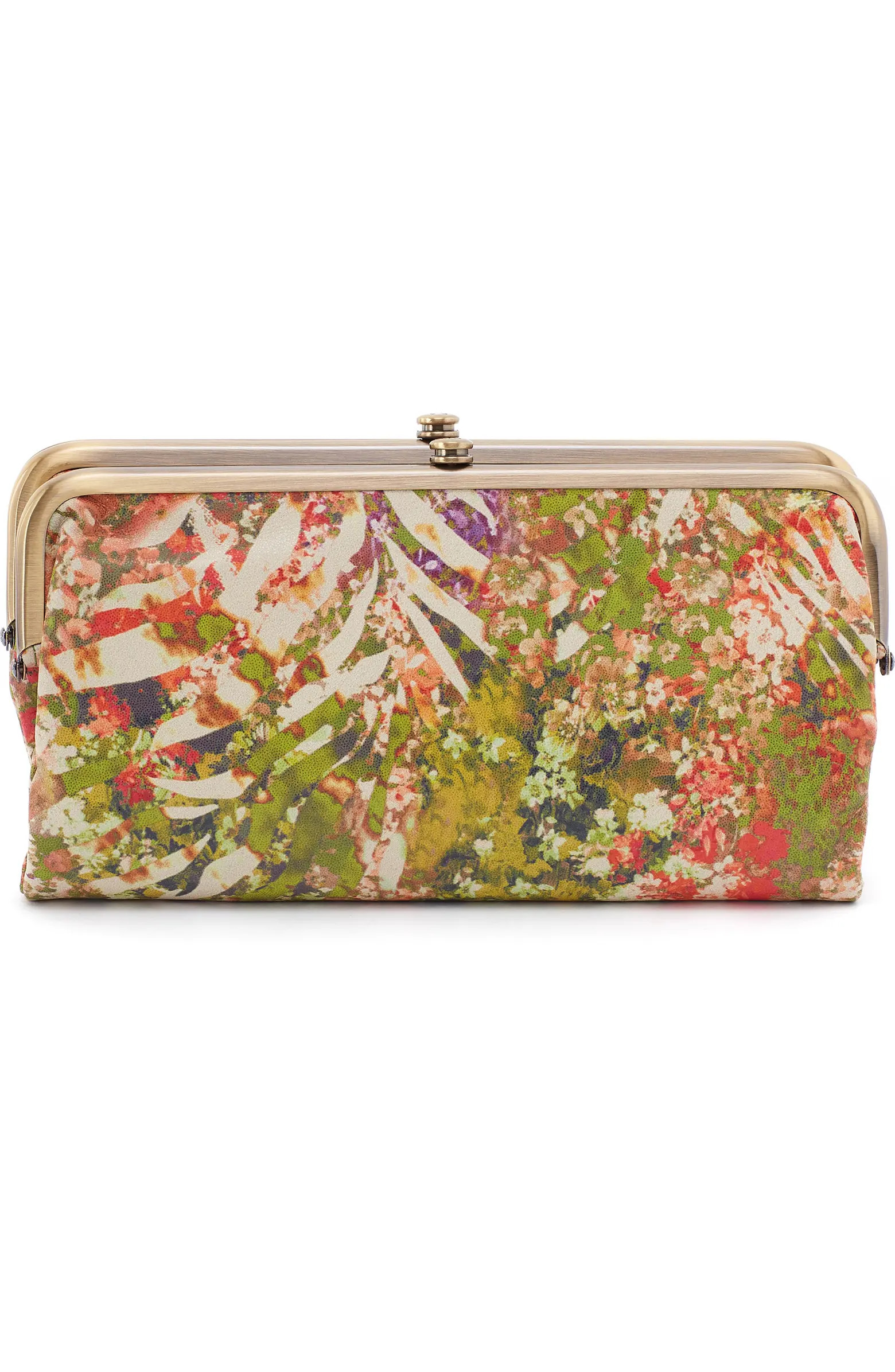 HOBO Lauren Leather Double Frame Clutch | Nordstrom | Nordstrom