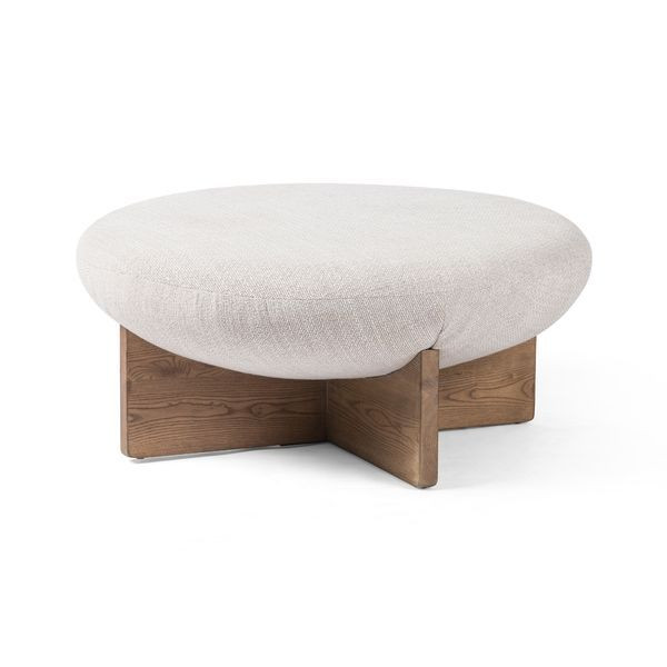 Dax Round Ottoman | Scout & Nimble