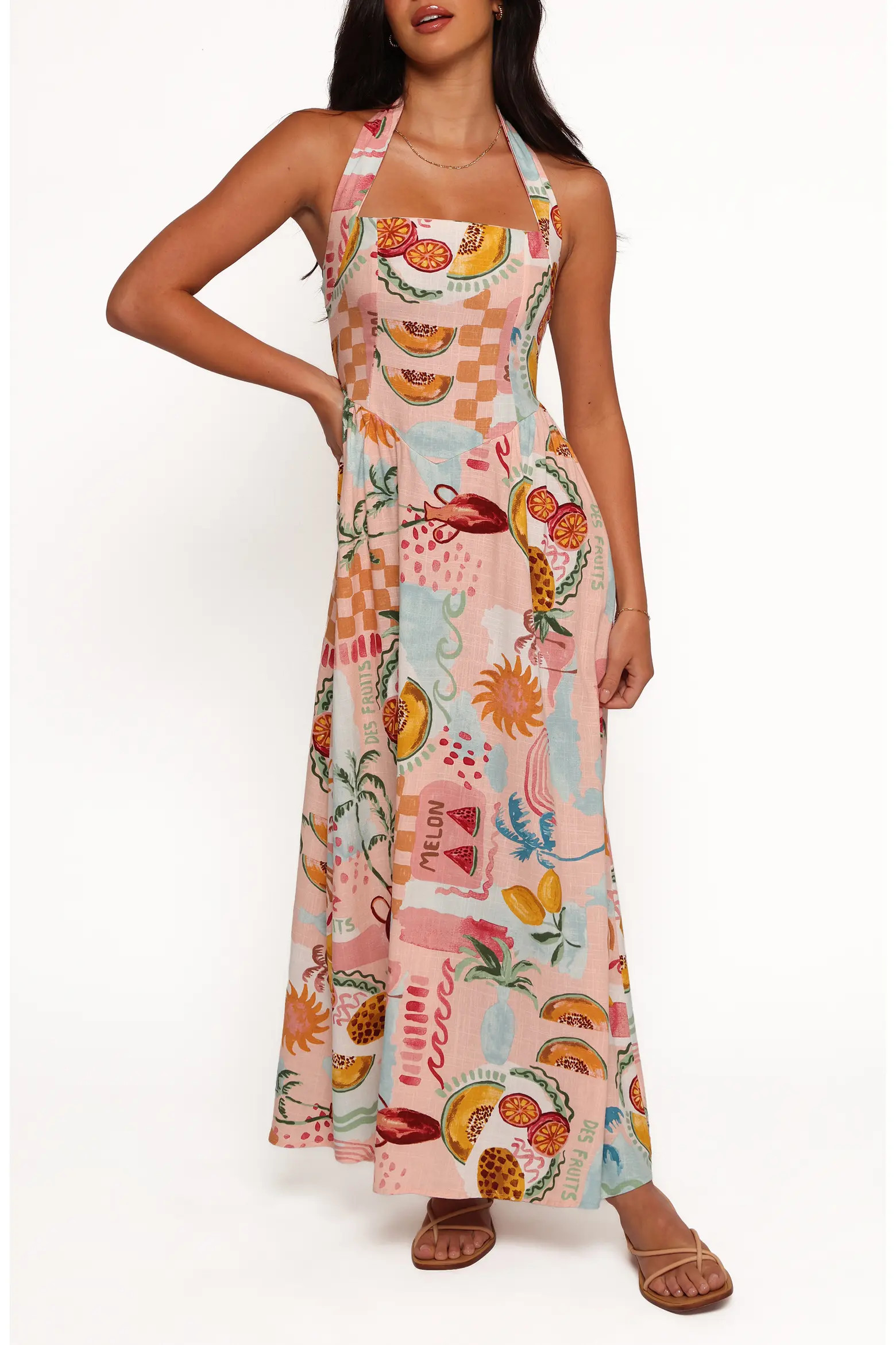 Petal & Pup Kiera Halter Maxi Dress (Women) | Nordstrom | Nordstrom