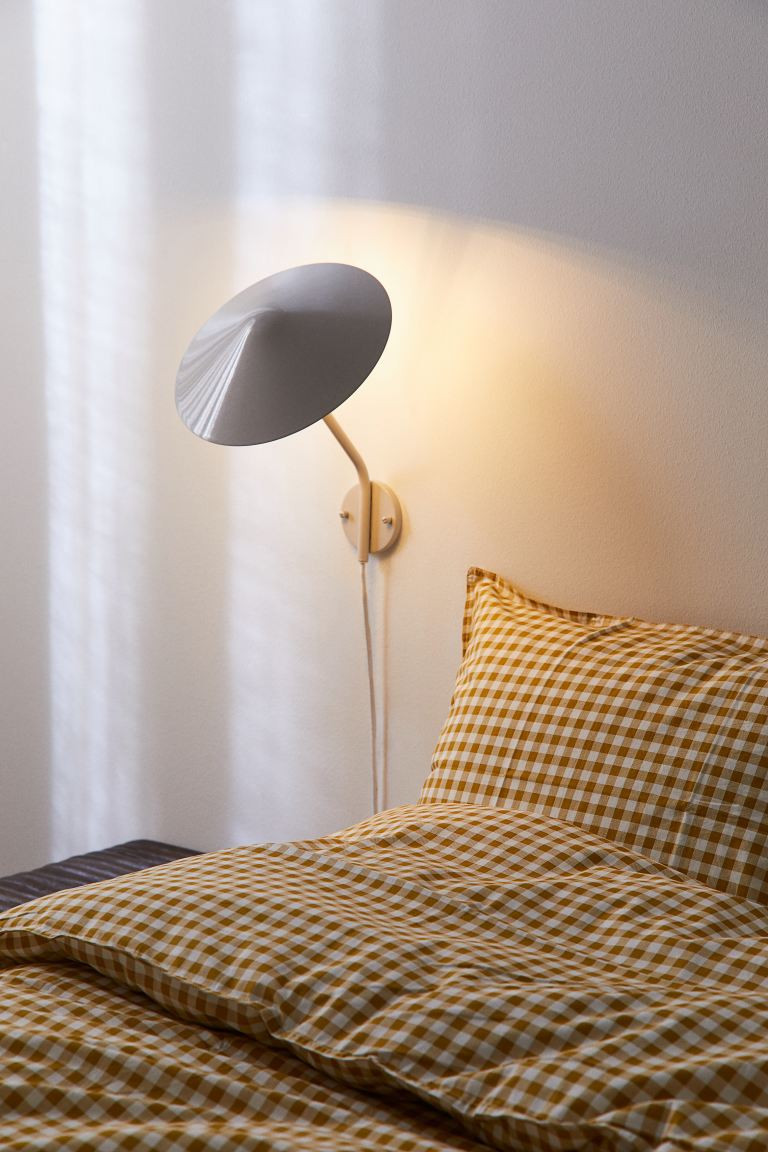 Metal Wall Lamp - Light taupe - Home All | H&M US | H&M (US + CA)