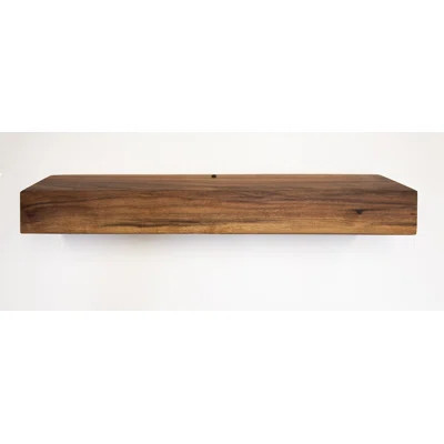 Emerald Lee Walnut Floating Shelf | Wayfair North America