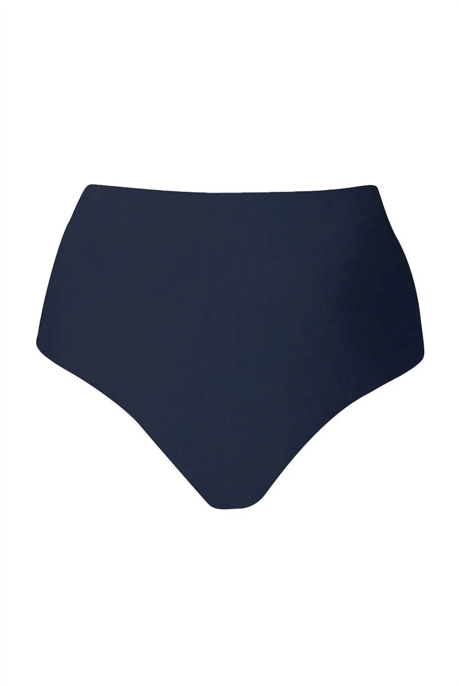 Women's The High Waist Bikini Bottom In Navy | Shop Simon